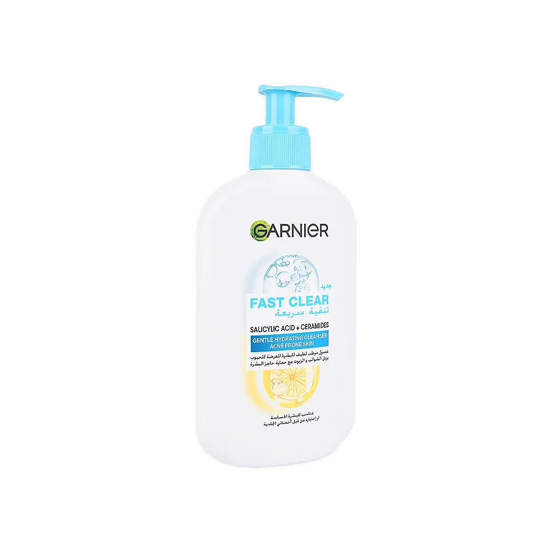 Garnier Fast Clear Gentle Cleanser 250ml