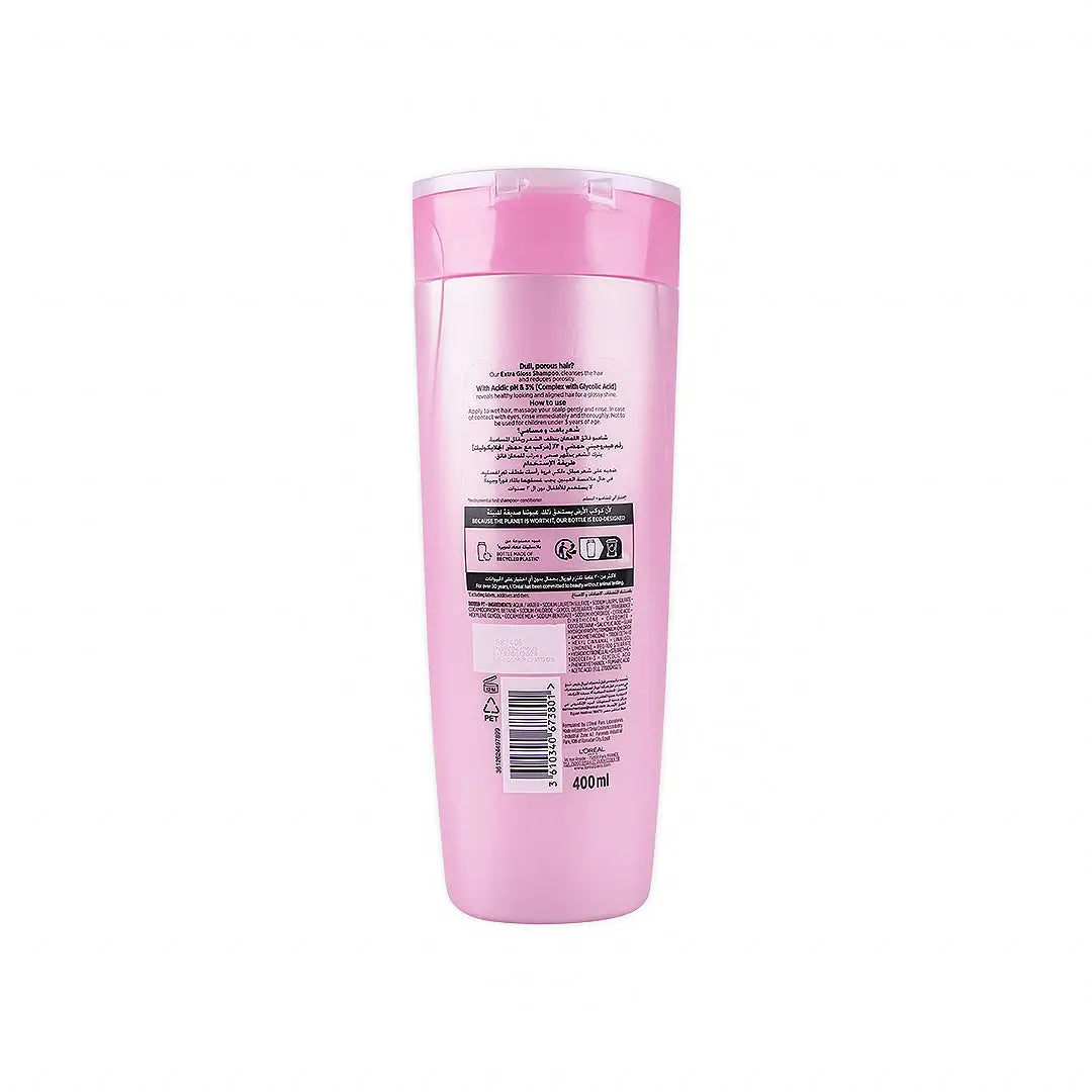 56101-L'oreal Glycolic Gloss Shampoo 400ml +1