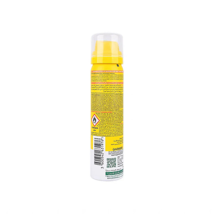 56102-Garnier Super UV SPF 50+ Invisible Air-Mist Sunscreen 75 ml +2