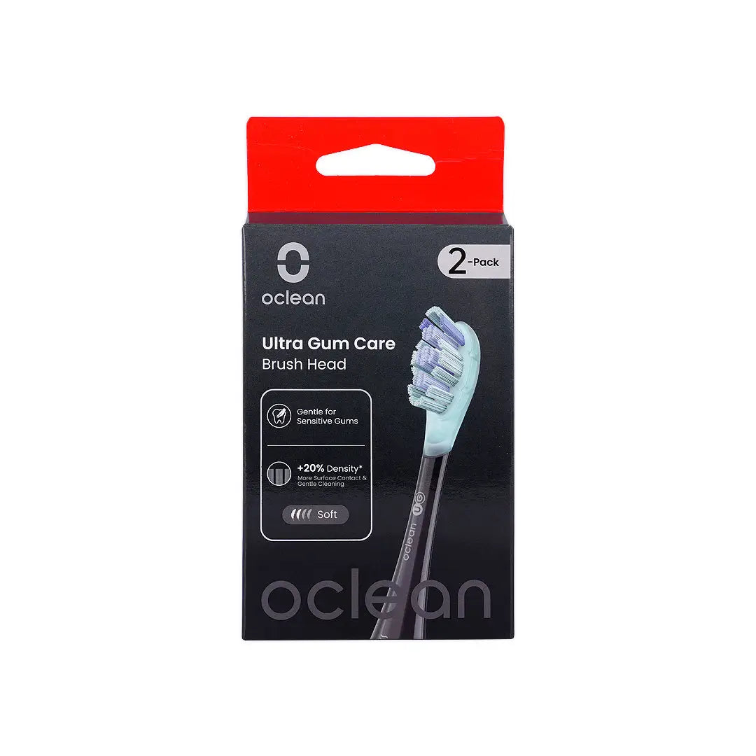 56108-Oclean X Ultra Gum Care Black Brush Head 2pcs