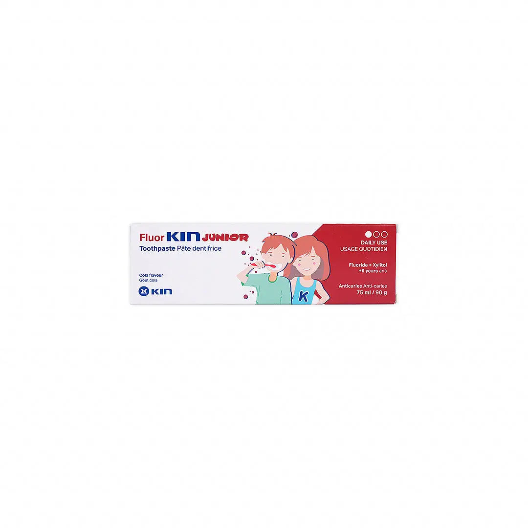 56115-FluorKIN Junior Cola +6yrs Toothpaste 75ml +1
