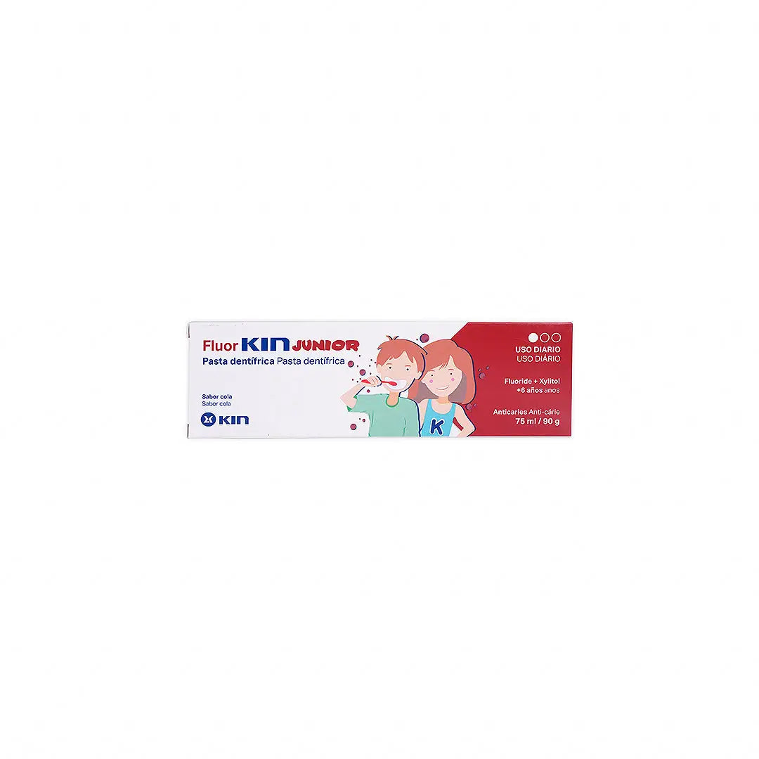 56115-FluorKIN Junior Cola +6yrs Toothpaste 75ml +4