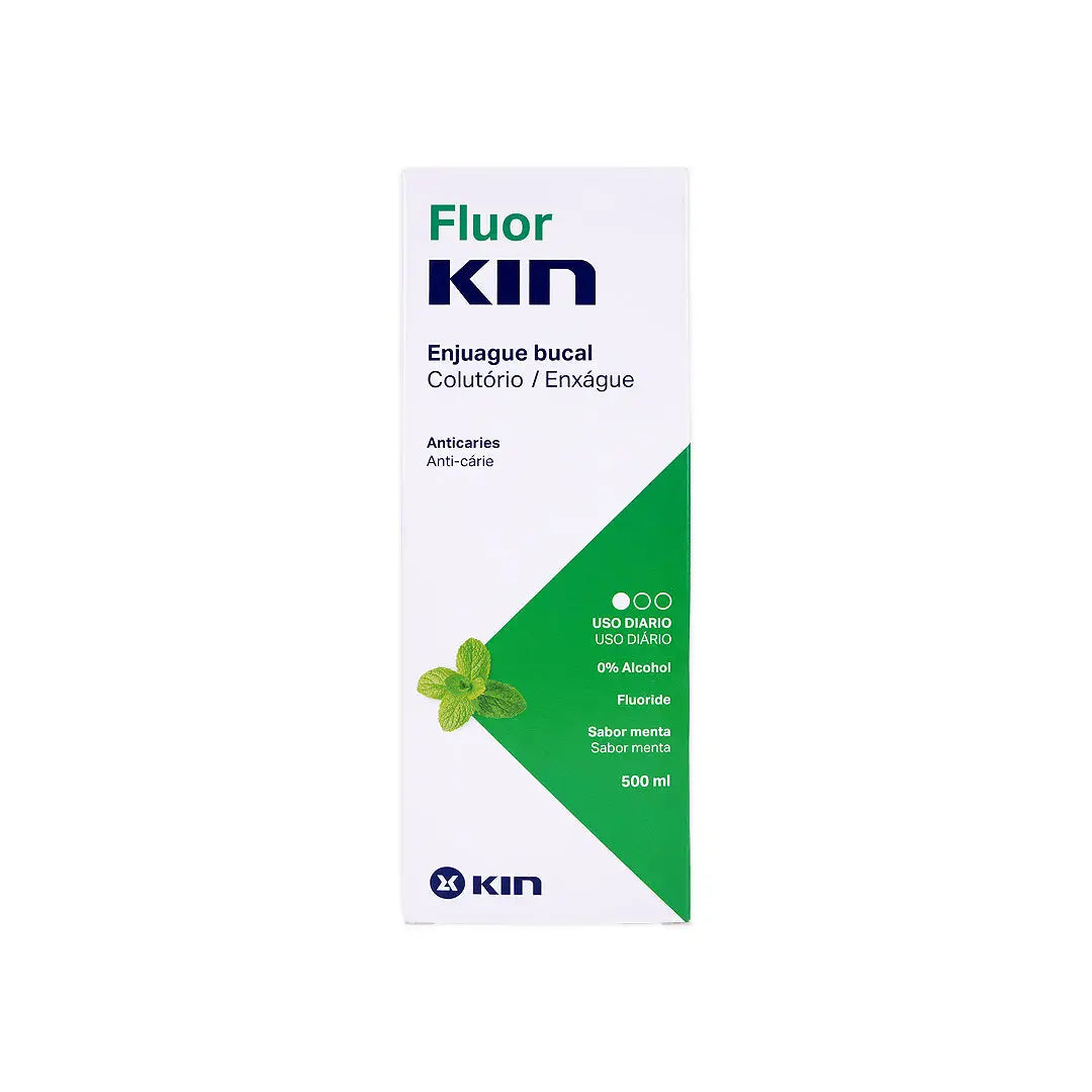 FluorKIN Anti-caries Mint Mouthwash 500ml