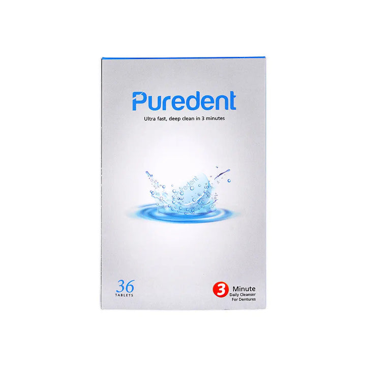 56124-Puredent Cleaning Tablet 36pcs