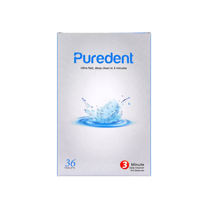 56124-Puredent Cleaning Tablet 36pcs +3