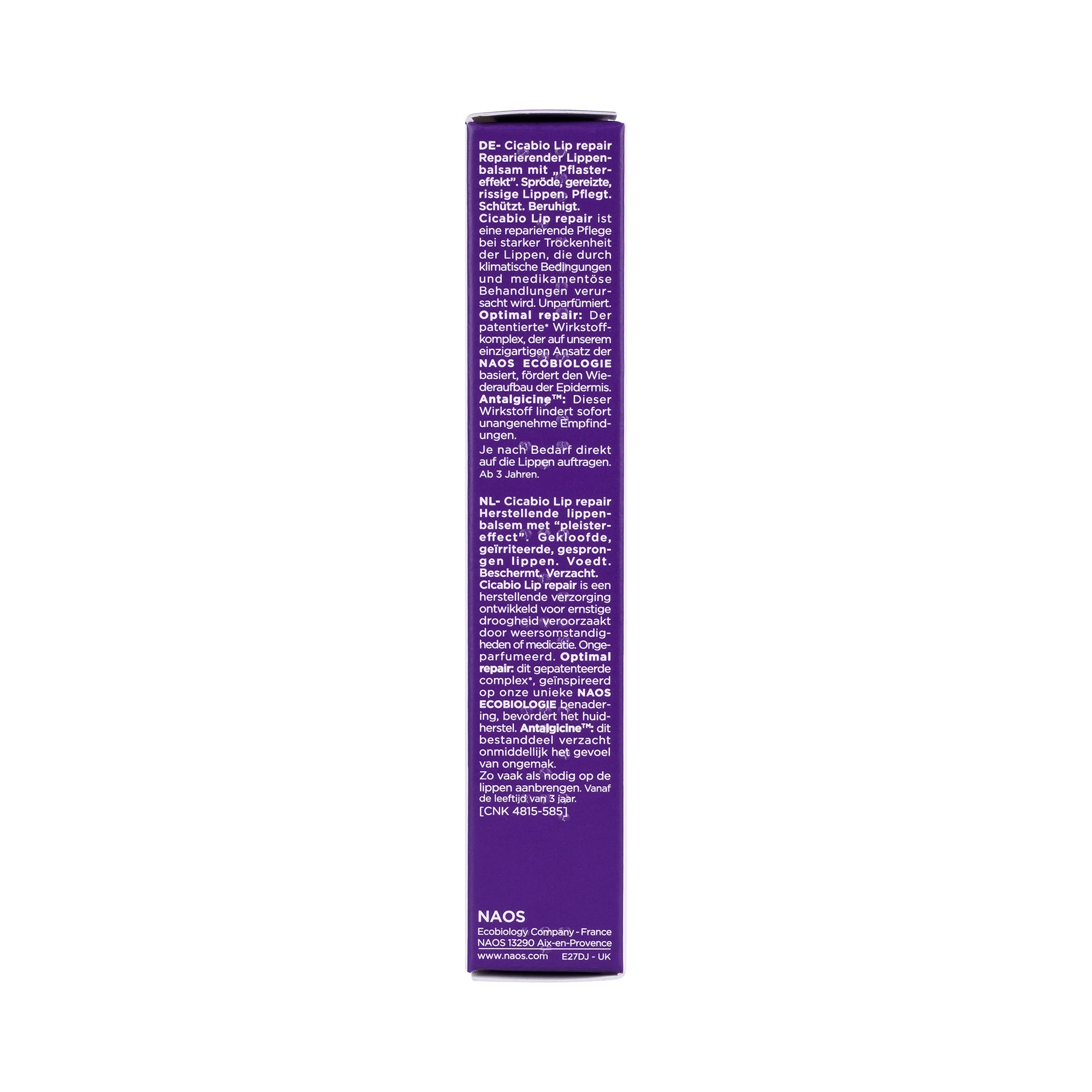56157-Bioderma Cicabio Lip Repair Balm 10ml +4