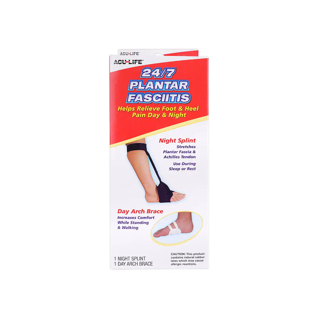 56167-Acu-Life Plantar Fasciitis Night Splint + Arch Brace-400706A