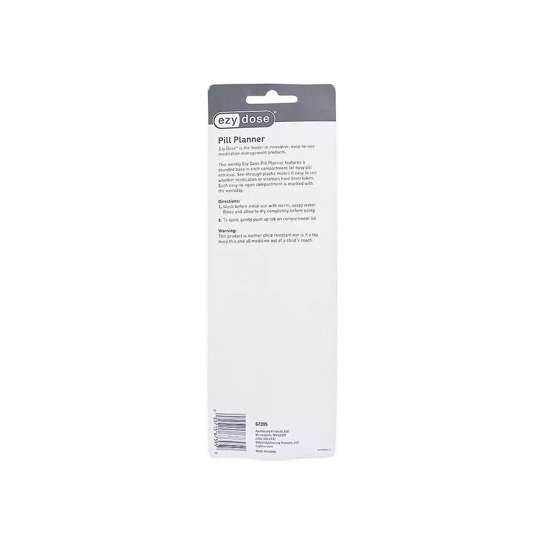 56168-Ezy Dose Elleptical Weekly Pill Organizer-67395 +1