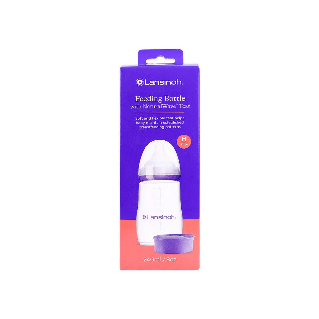 Lansinoh Plastic Feeding Bottle 240ml