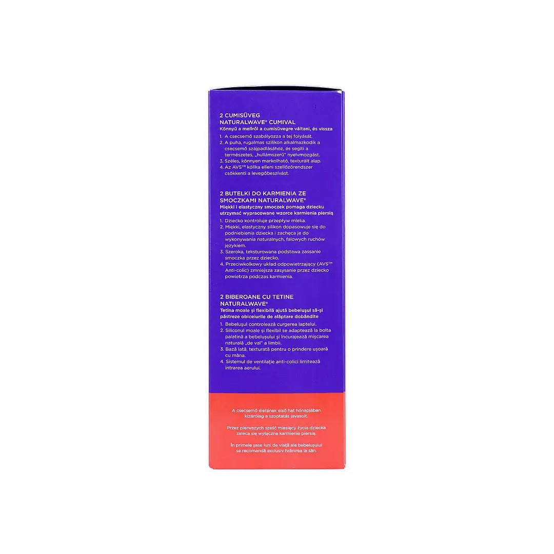 Lansinoh Plastic Feeding Bottle 240ml*2Pcs
