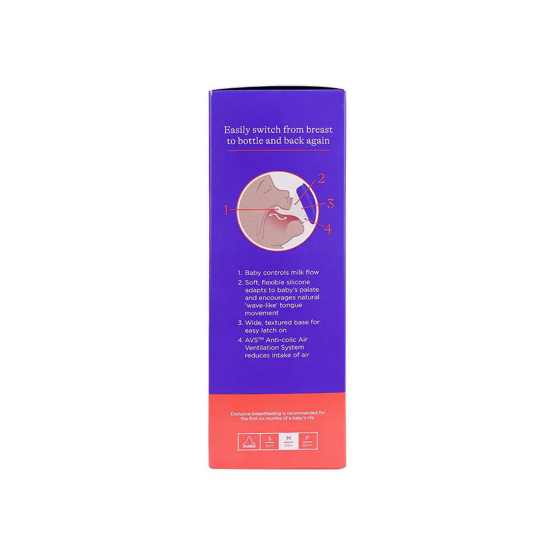 Lansinoh Plastic Feeding Bottle 240ml*2Pcs