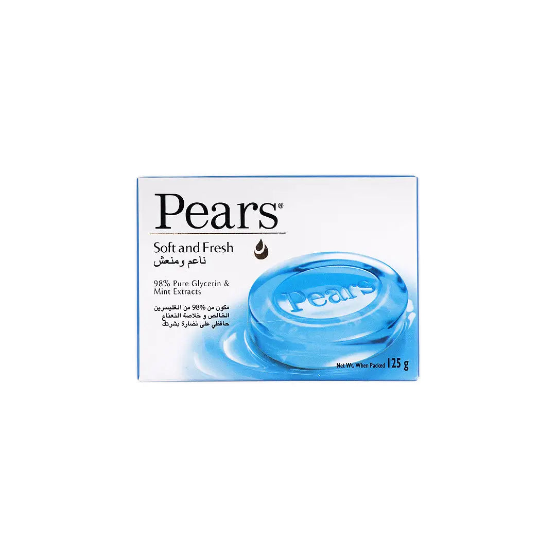 Pears Soft & Fresh Soap Bar 125gm