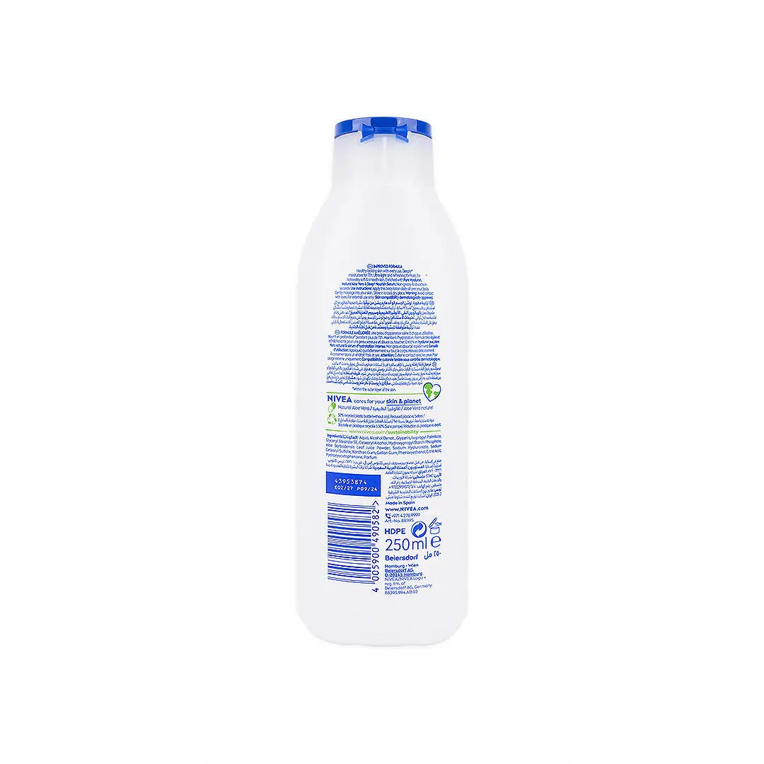 56176-Nivea Body Lotion 72h Moisture 250ml-Aloe Vera +1