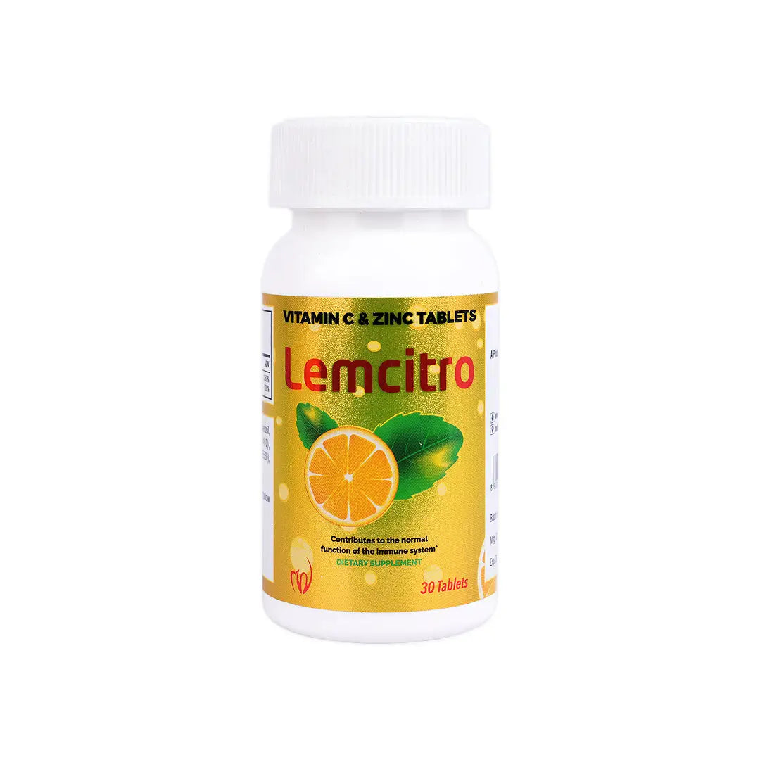 56182-Lemcitro Vit-C & Zinc 30 tabs
