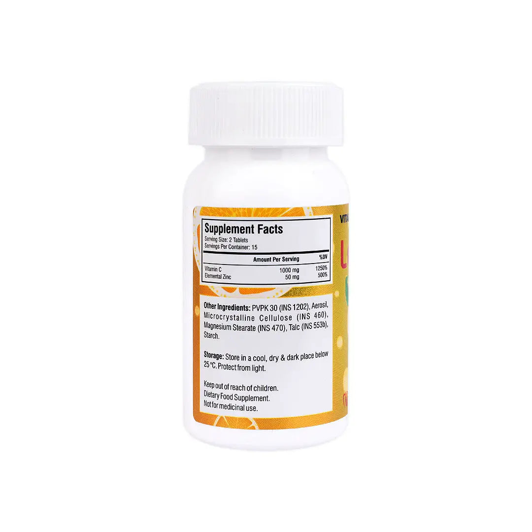 Lemcitro Vit-C & Zinc 30 tabs