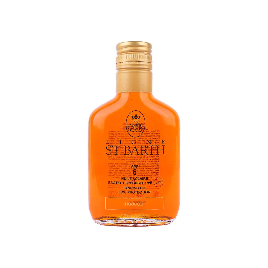 St Barth Spf6 Tanning Oil Low Protection 200ml-Roucou