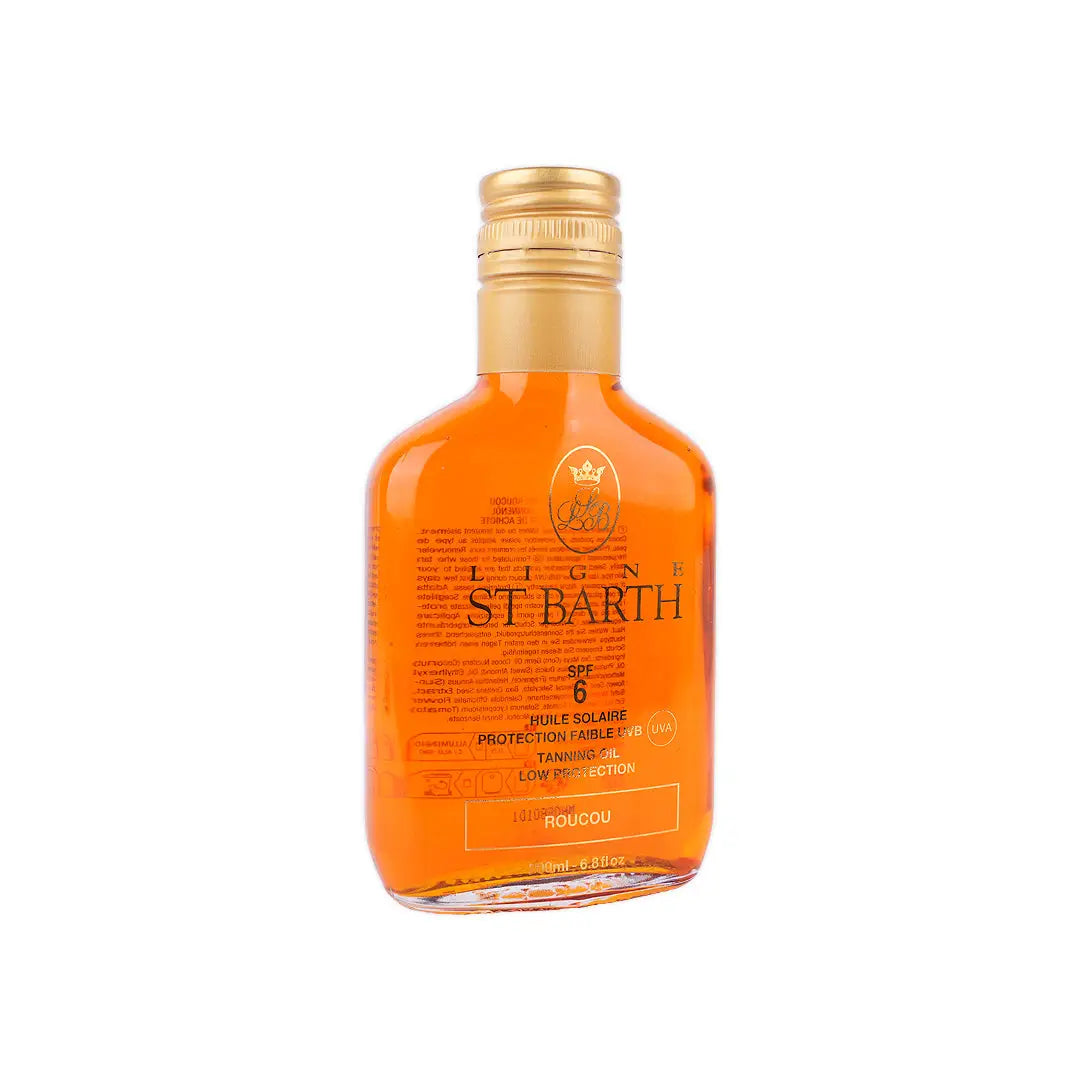 St Barth Spf6 Tanning Oil Low Protection 200ml-Roucou