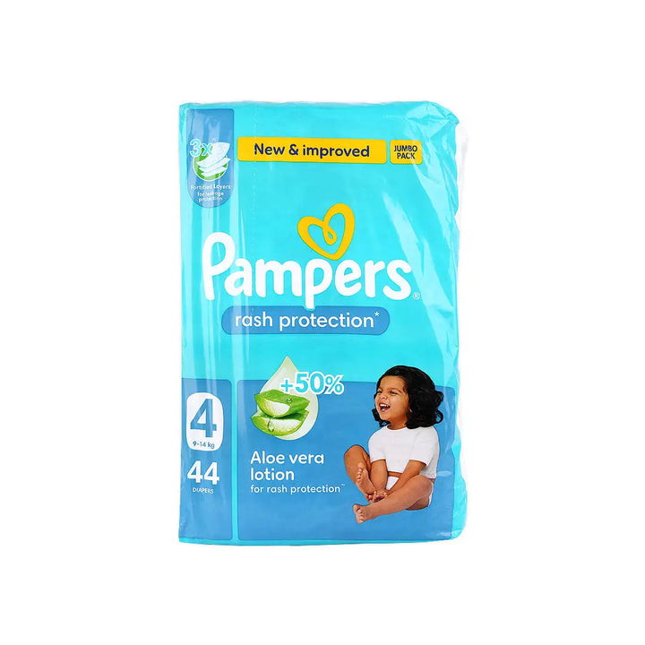 56185-Pampers Rash Protection No.4 (9-14Kg) 44Pcs