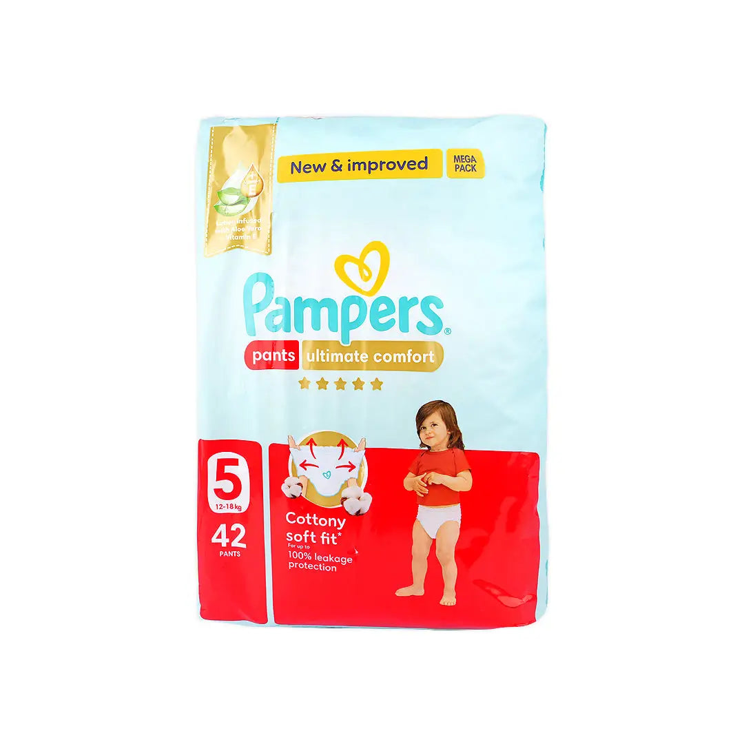56193-Pampers Ultimate Comfort Pants No.5 (12-18Kg) 42Pcs