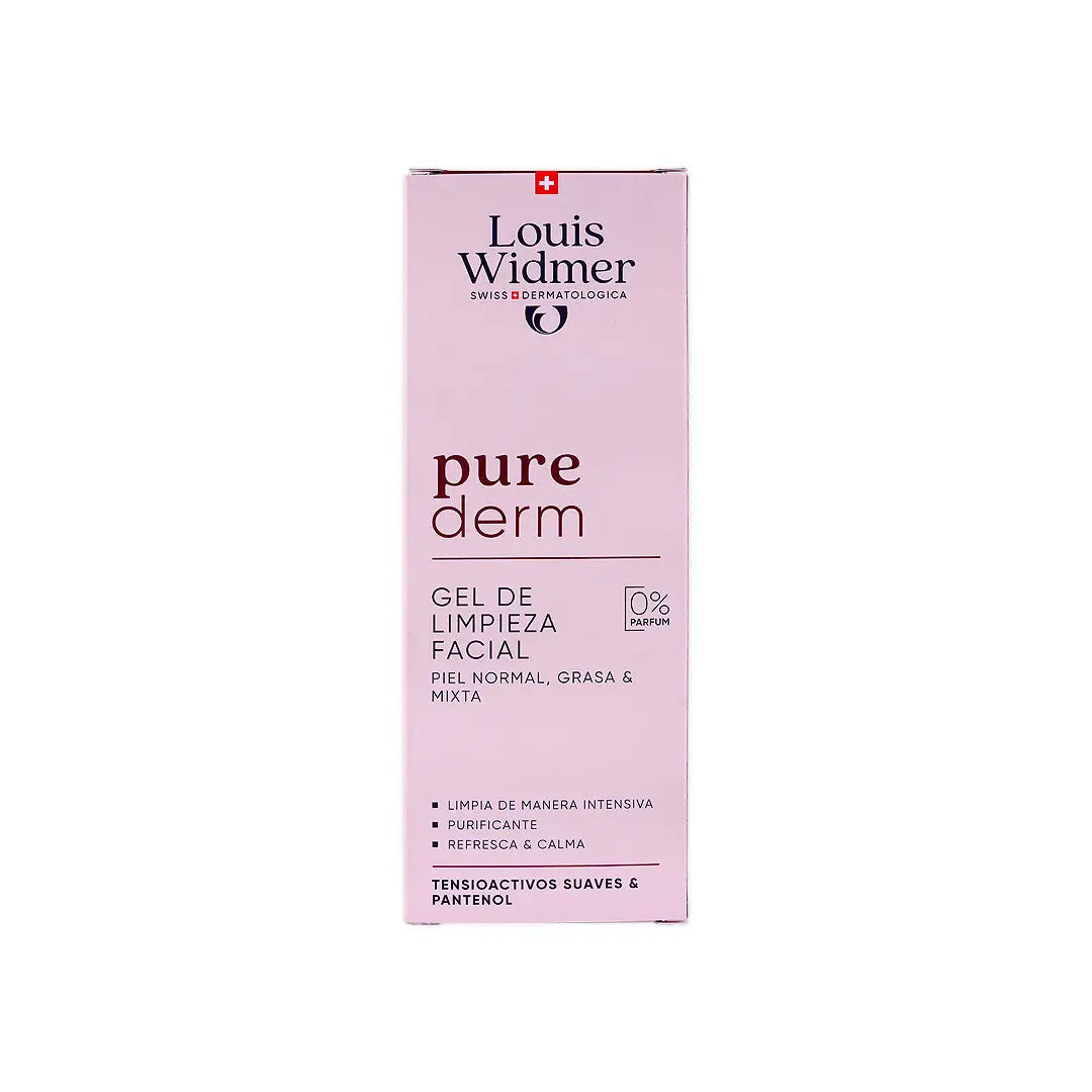 Louis Widmer Pure Derm Facial Wash Gel Non-Scented 125ml