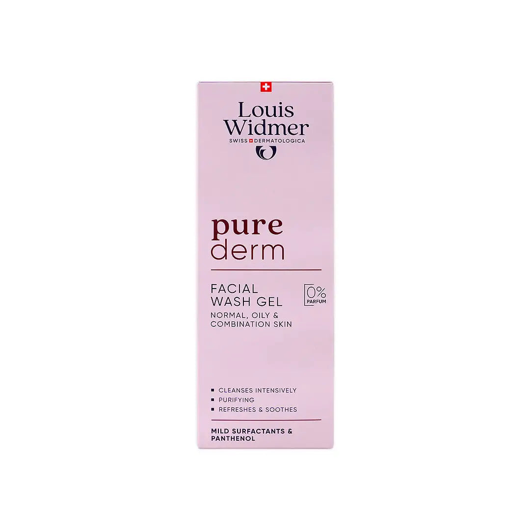 Louis Widmer Pure Derm Facial Wash Gel Non-Scented 125ml