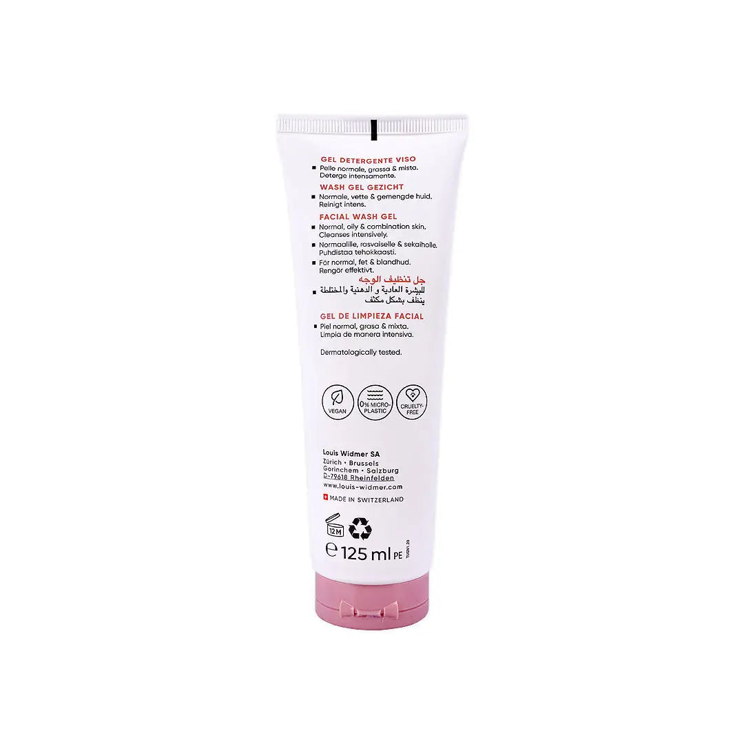 Louis Widmer Pure Derm Facial Wash Gel Non-Scented 125ml