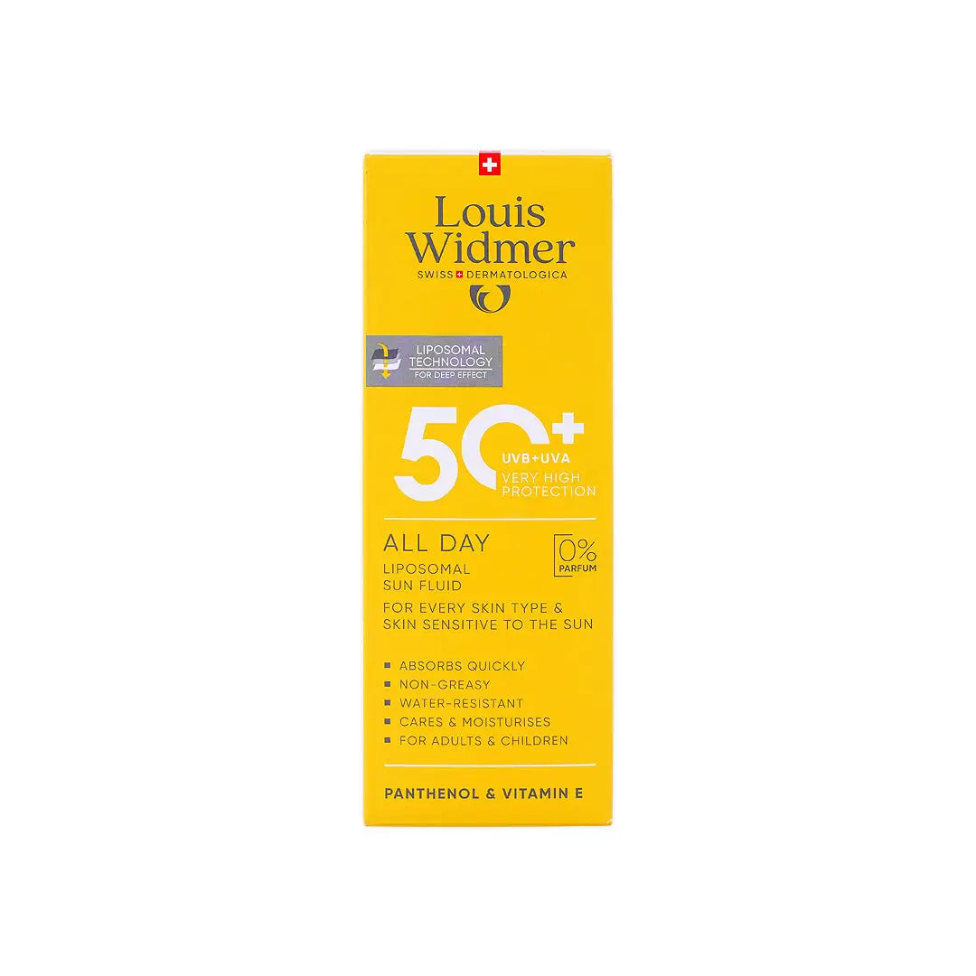 Louis Widmer All Day 50+ Uvb+Uva V.H.Protection Fluid 100ml