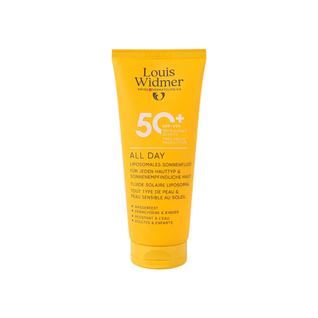 56209-Louis Widmer All Day 50+ Uvb+Uva V.H.Protection Fluid 100ml