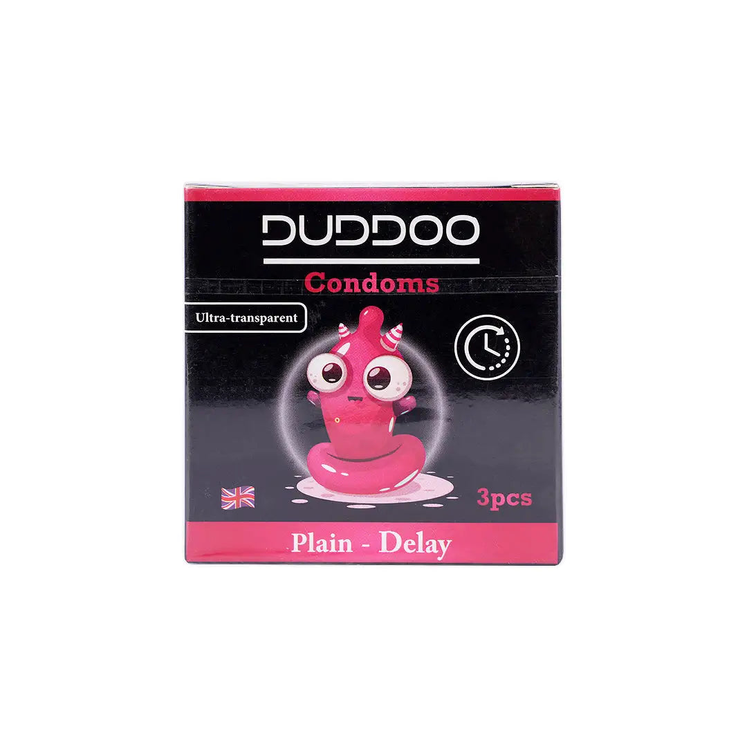 56217-Duddoo Condom Plain Delay 3pcs