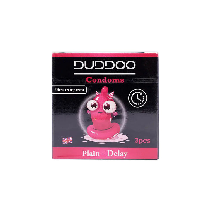 56217-Duddoo Condom Plain Delay 3pcs