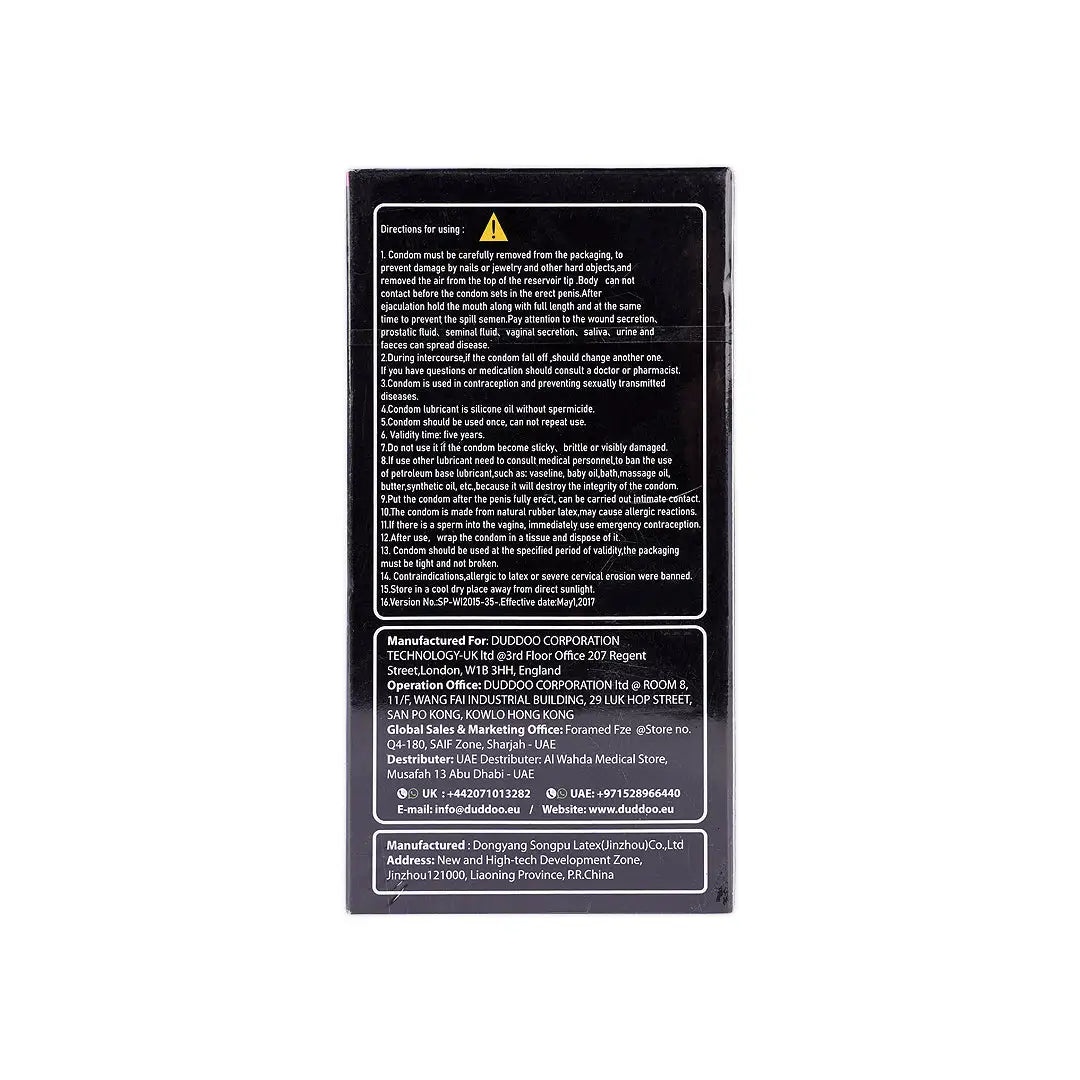 Duddoo Condom Anatomic Ultra Thin 12pcs