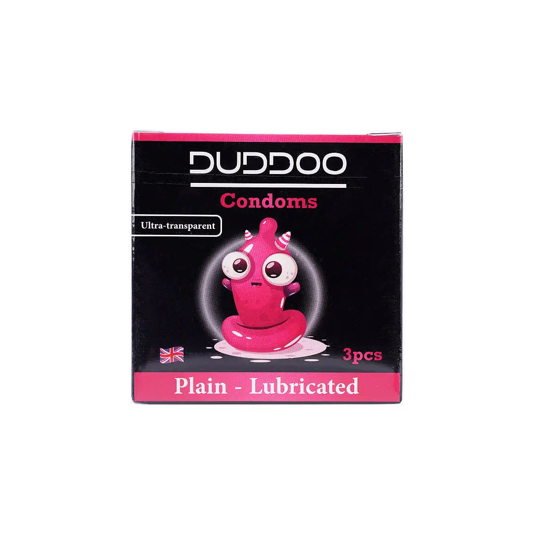 56220-Duddoo Condom Plain 3pcs