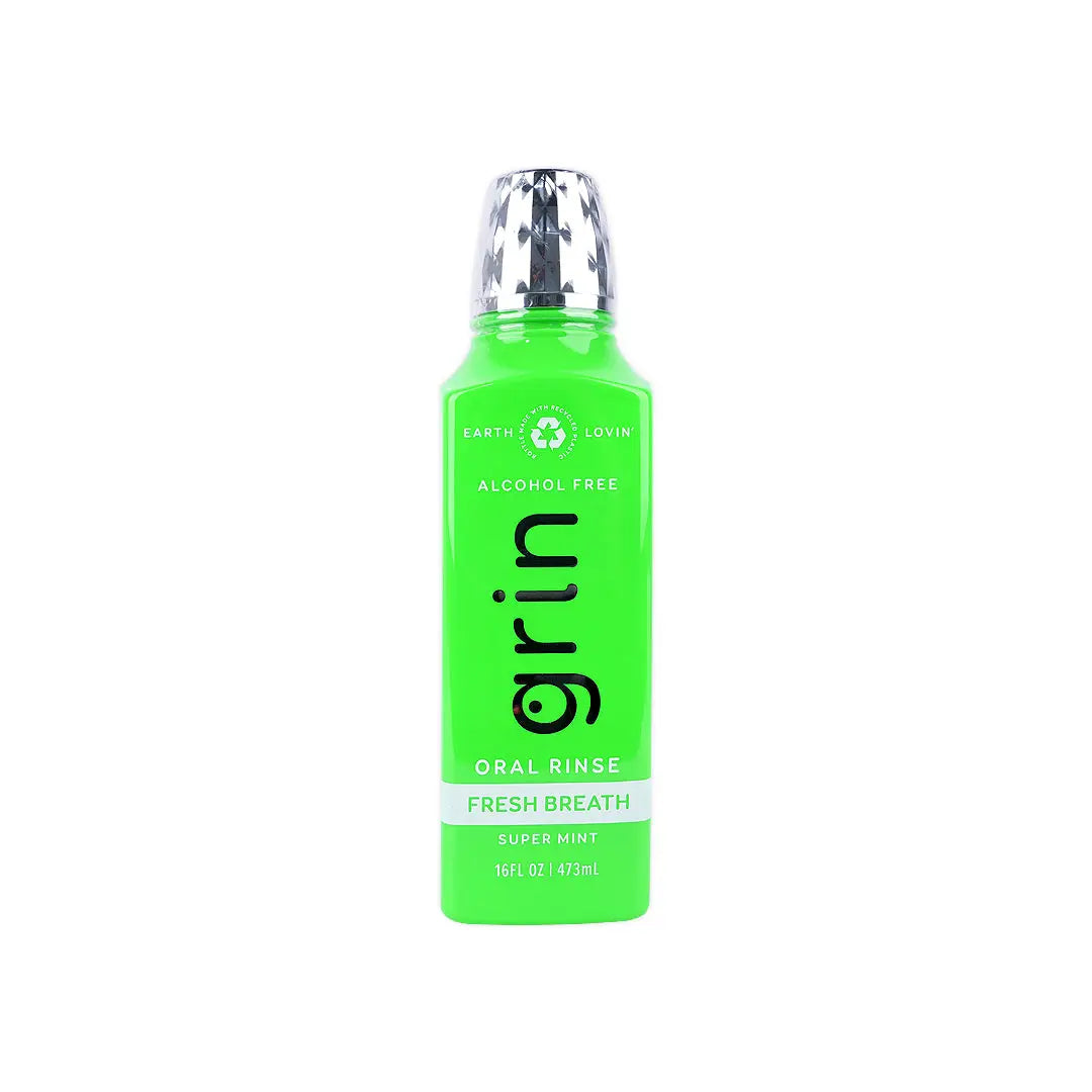 Grin Fresh Breath Mouthwash 473ml