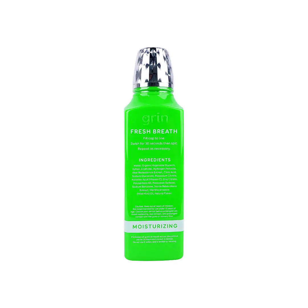 Grin Fresh Breath Mouthwash 473ml