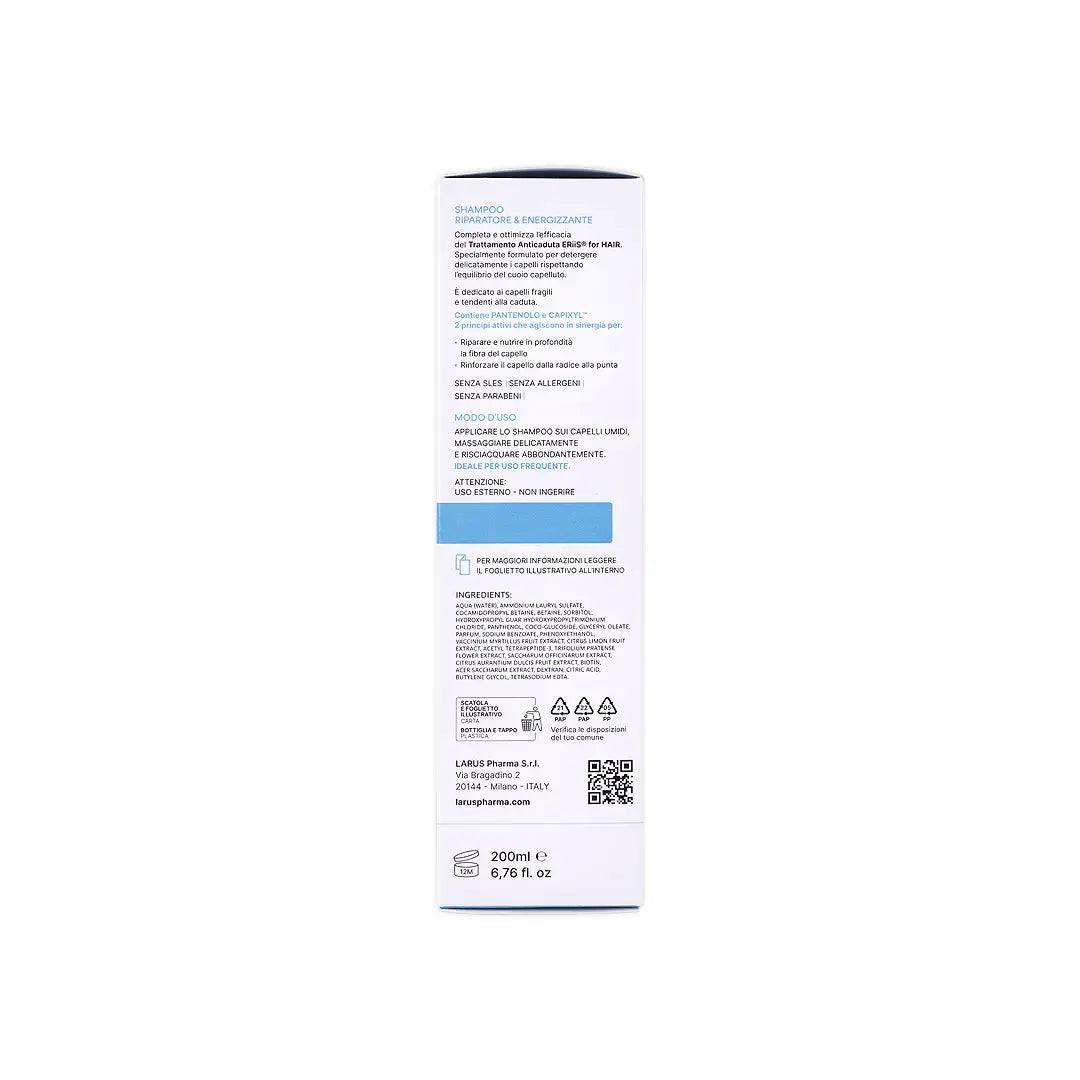 Eriis For Hair Repairing & Energizing Shampoo 200ml - Men