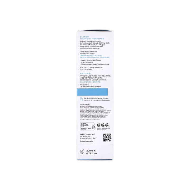56227-Eriis For Hair Repairing &amp; Energizing Shampoo 200ml - Men +6