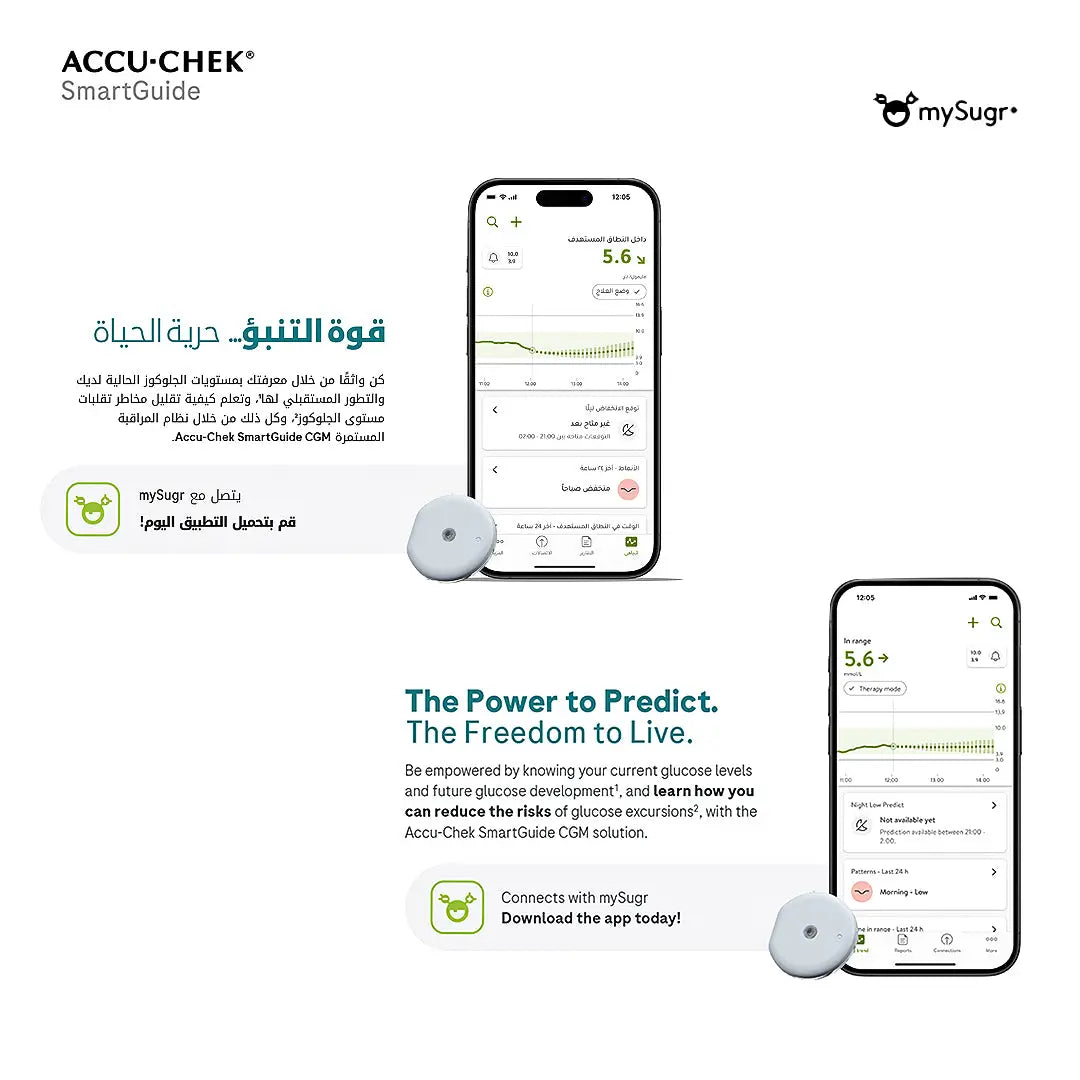 Accu-Chek Sensor Continous Glucose Monitoring