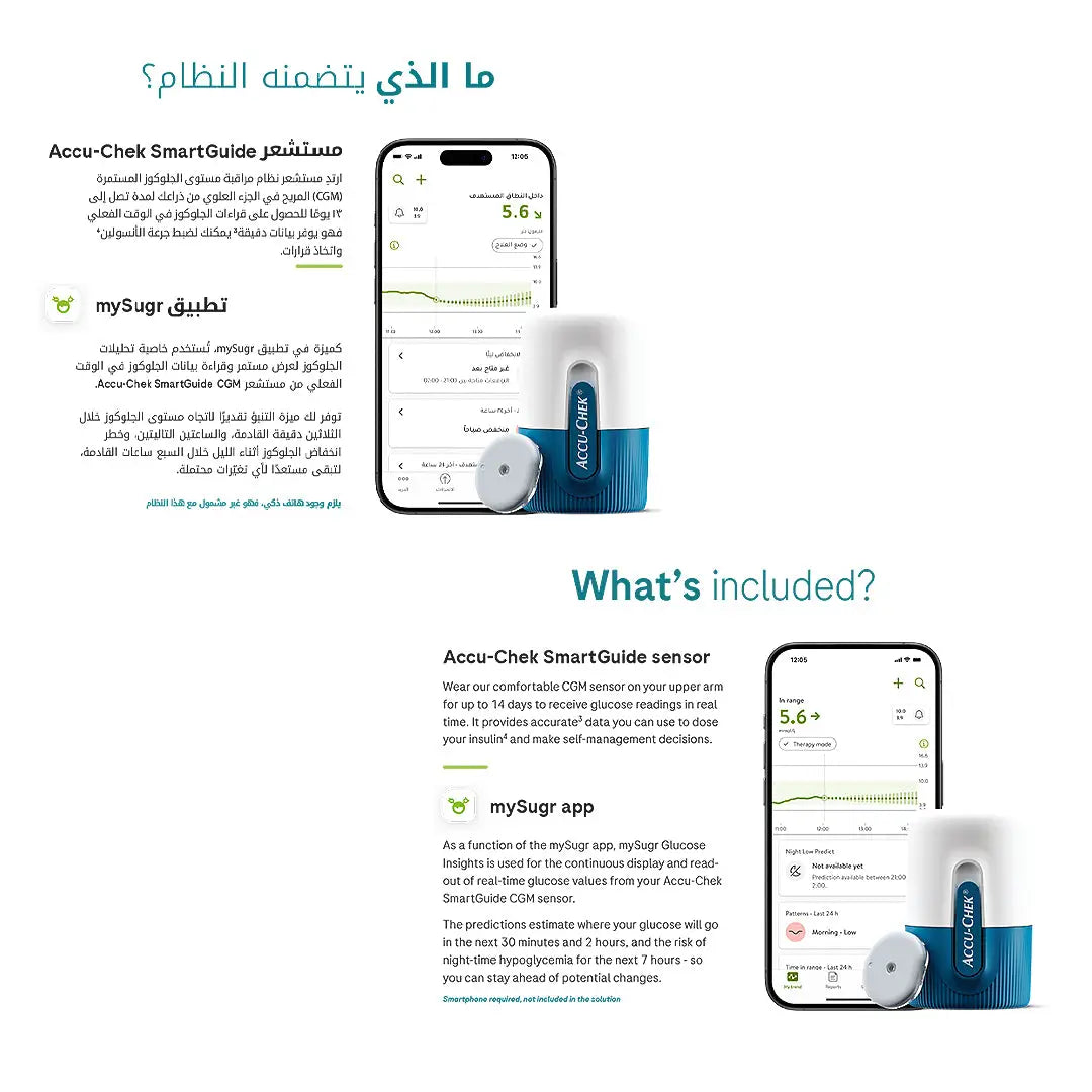 Accu-Chek Sensor Continous Glucose Monitoring