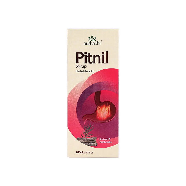 56231-Aushadhi Pitnil Herbal Antacid Syrup 200ml +7
