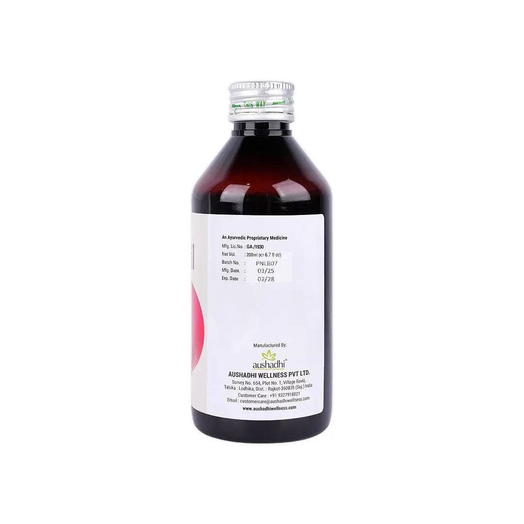 56231-Aushadhi Pitnil Herbal Antacid Syrup 200ml +4