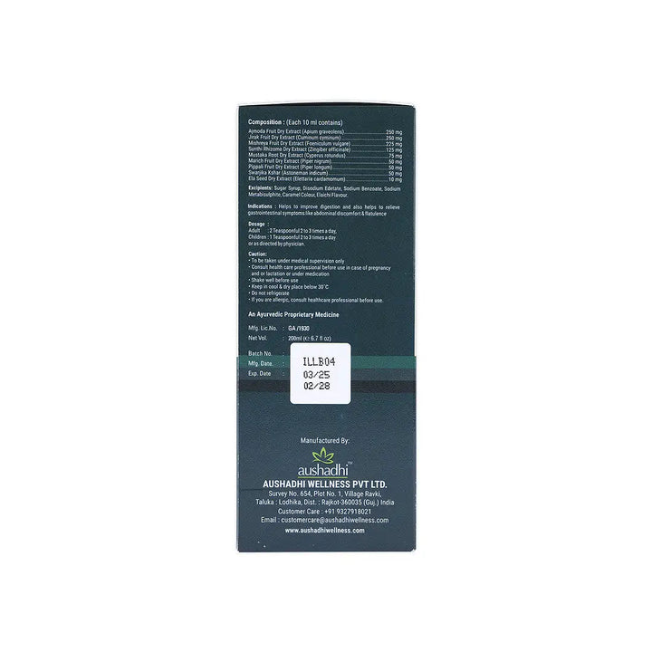 56232-Aushadhi Indinil Herbal Syrup 200ml +5