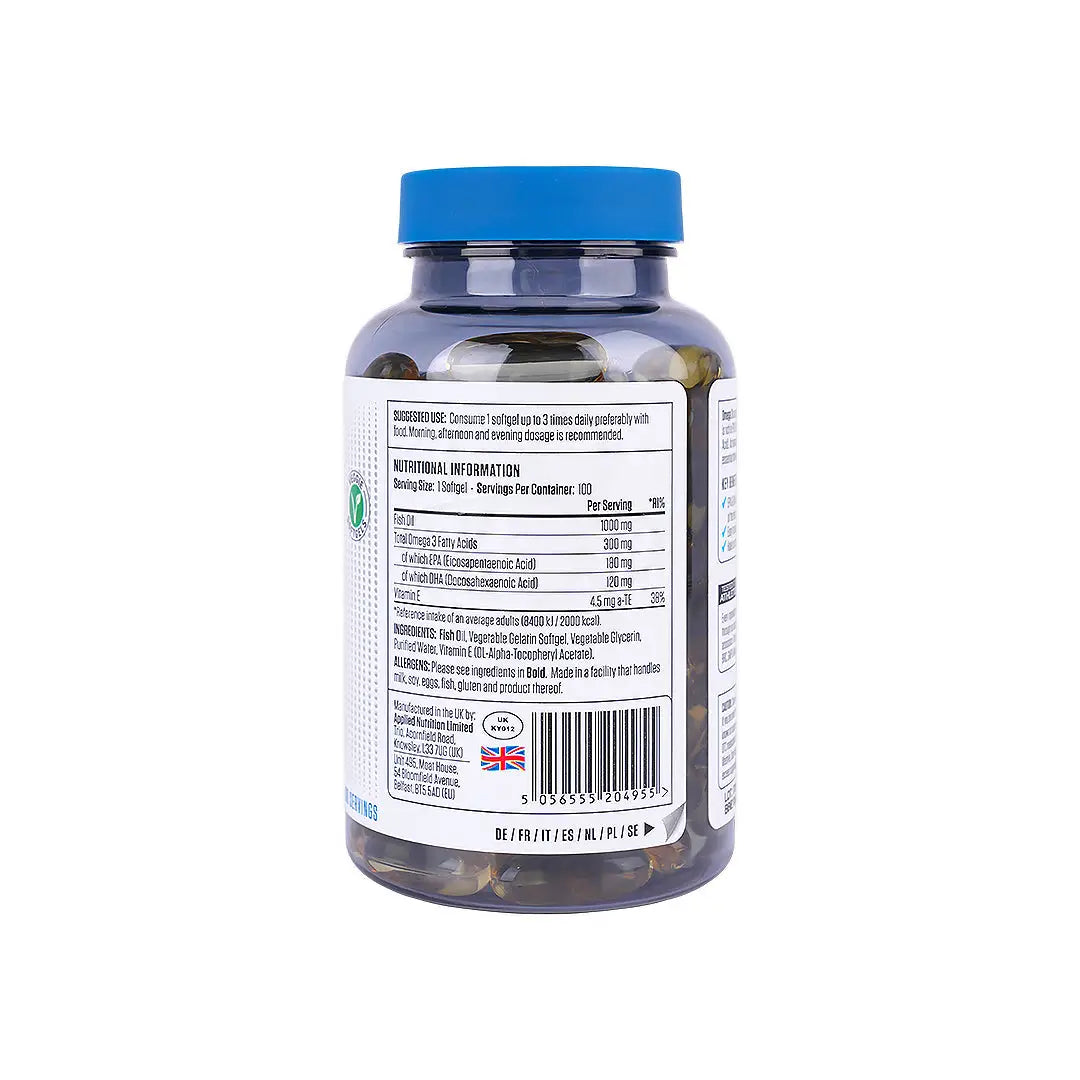56249-Applied Omega 3 1000mg 100 Soft Gels +2