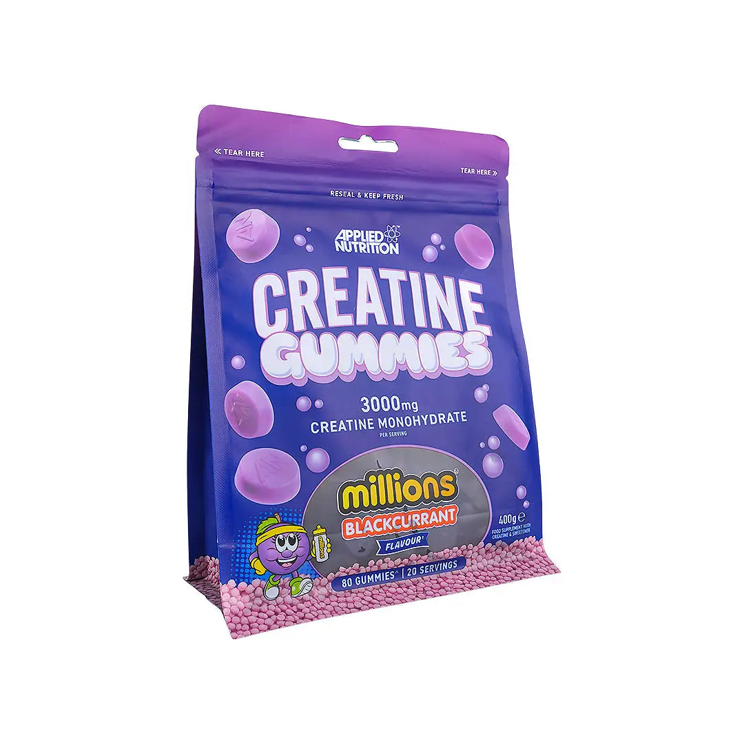 56263-Applied Creatine Gummies Black Currant Millions 400g +3