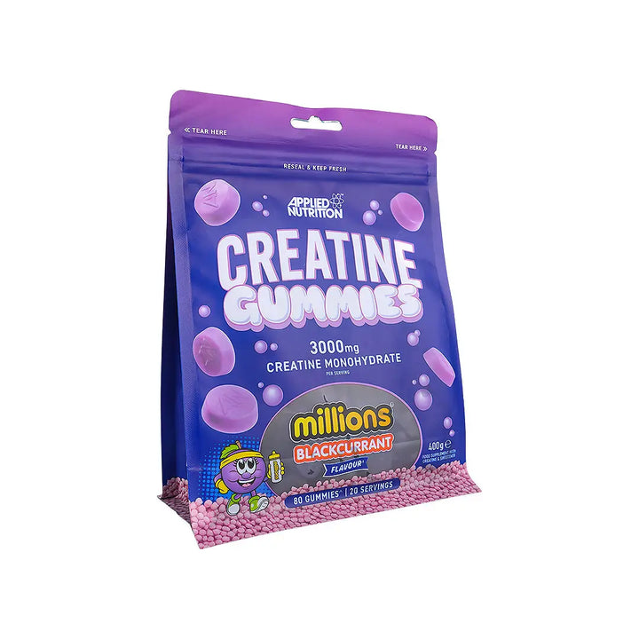 56263-Applied Creatine Gummies Black Currant Millions 400g +3