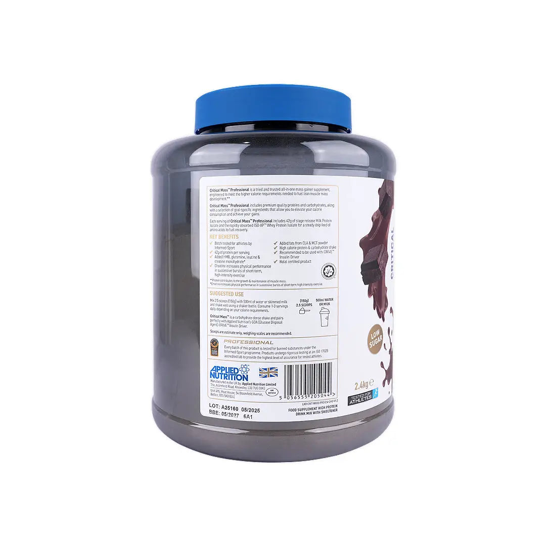 56265-Applied Critical Mass Chocolate 2.4kg +1