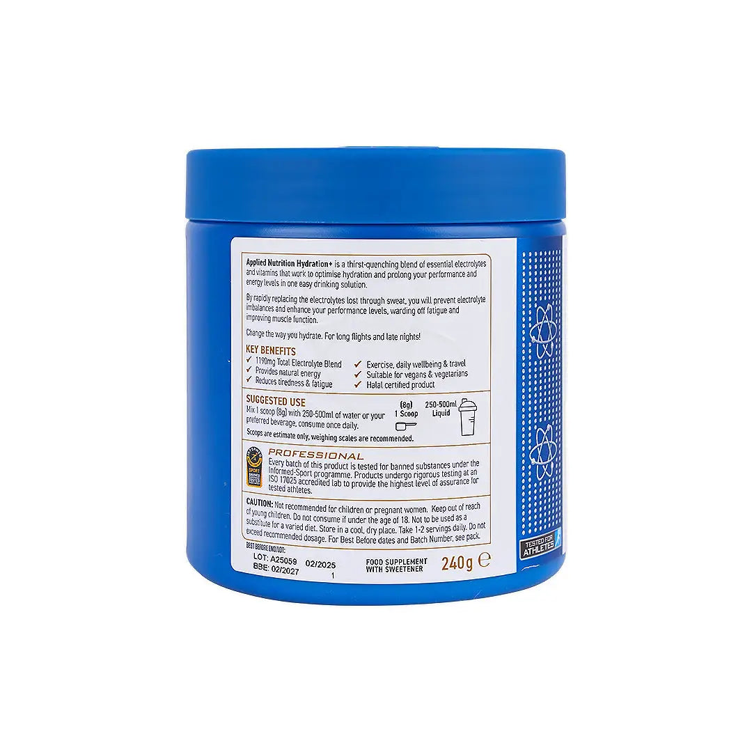 Applied Hydration + Lemon & Lime 240g