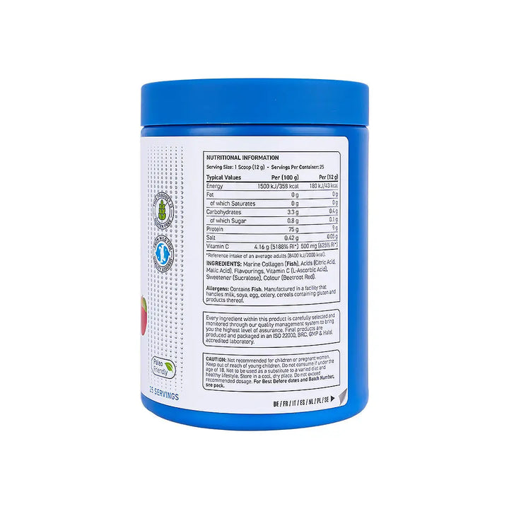 56275-Applied Marine Collagen Cherry &amp; Apple 300g +2