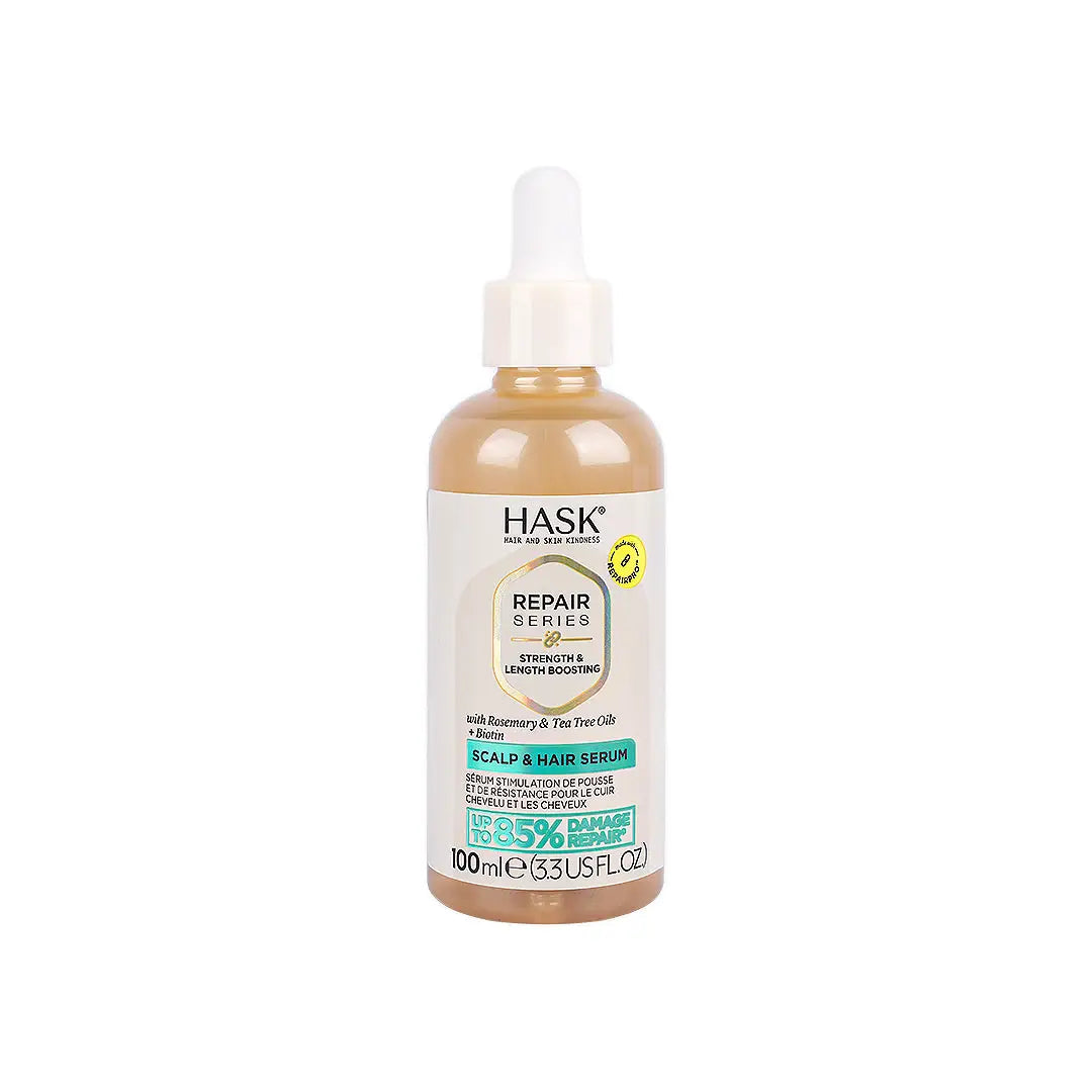 56284-Hask Strength & Length Boosting Scalp & Hair Serum 100ml