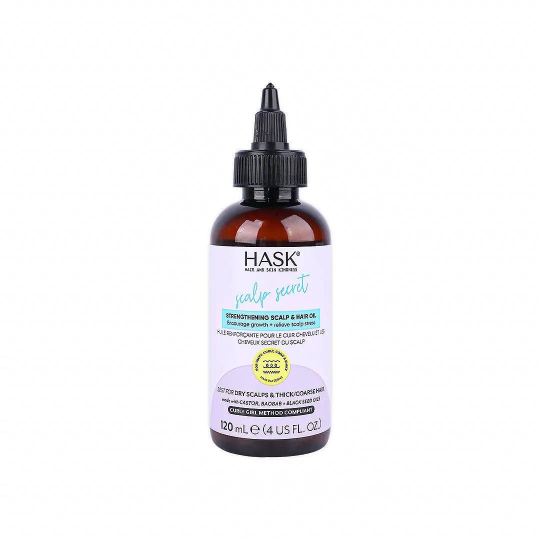 56288-Hask Scalp Secret Strengthening Scalp & Hair Oil 120ml
