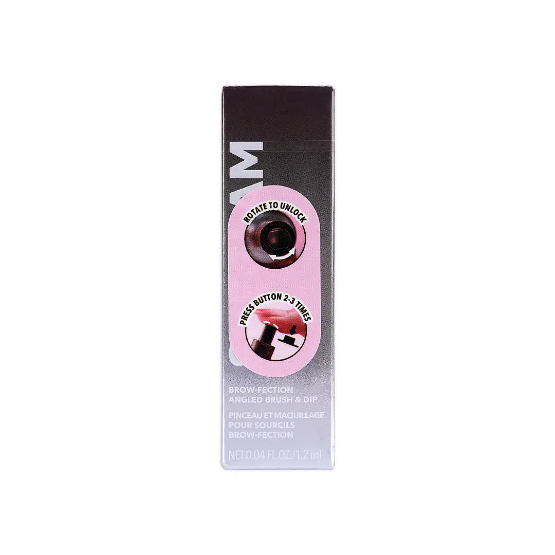 56299-Sheglam Brow-Fection Angled Brush & Dip 1.2ml-Chocolate +1